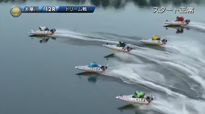 多摩川競艇の特徴！スピード勝負になるワイドな静水面